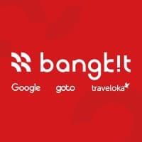Bangkit Academy 2024 Batch 2 - Bangkit led by Google, Goto and Traveloka logo